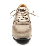 Greve sneaker beige daim 7243